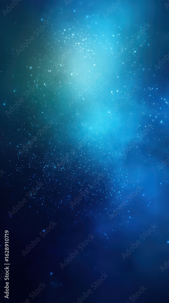 Abstract Cloudscape with Glowing Particle Lights Abstract Cloudscape with Glowing Particle Lights