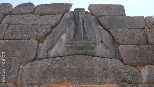 Entering Lions Gate of Mycenae 