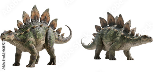 Fototapeta Naklejka Na Ścianę i Meble -  ステゴサウルス　恐竜　古代生物　動物