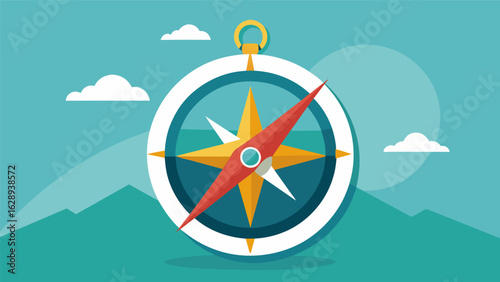 A compass pointing in the right direction representing the guidance and guidance received in the recovery journey..