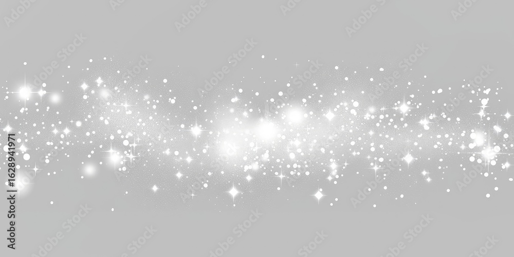 Silver glitter sparkle wave, design element Silver glitter sparkle wave, design element