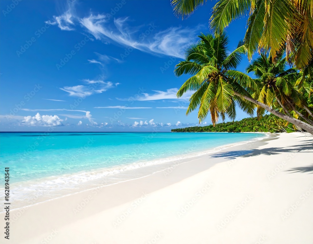 Fototapeta premium Tropical beach paradise (4)