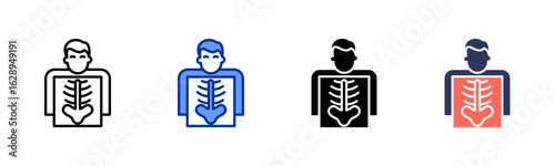 X Ray icon sheet multiple style collection