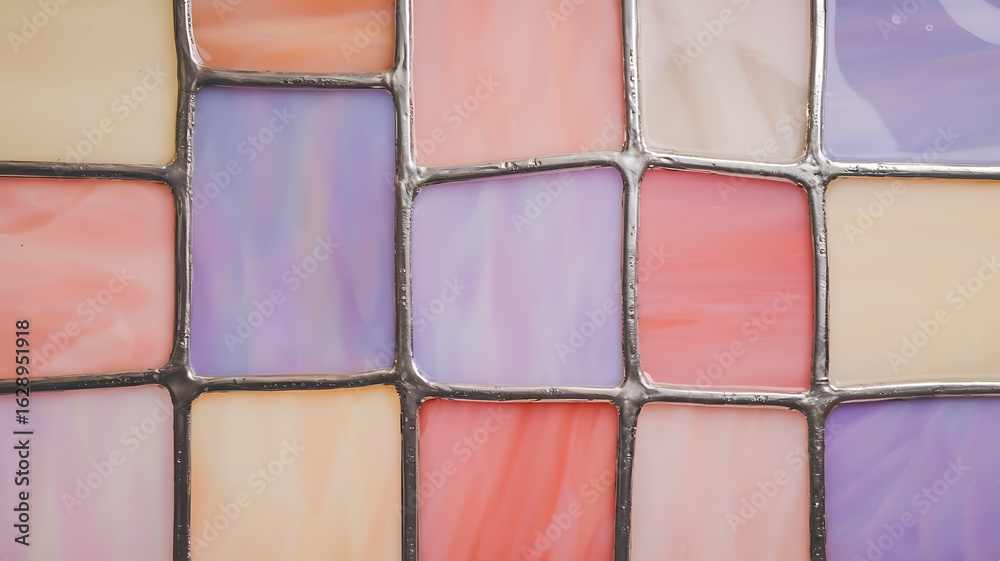 Fototapeta premium Abstract Pink Peach and White Fluid Pattern Texture
