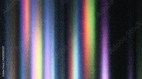 Vertical Rainbow Light Gradient with Noise Texture