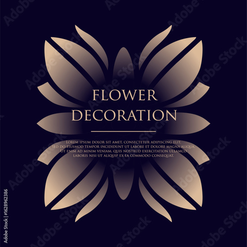 Elegant Floral Pattern. Exquisite Floral Pattern for Elegant Decoration and Design