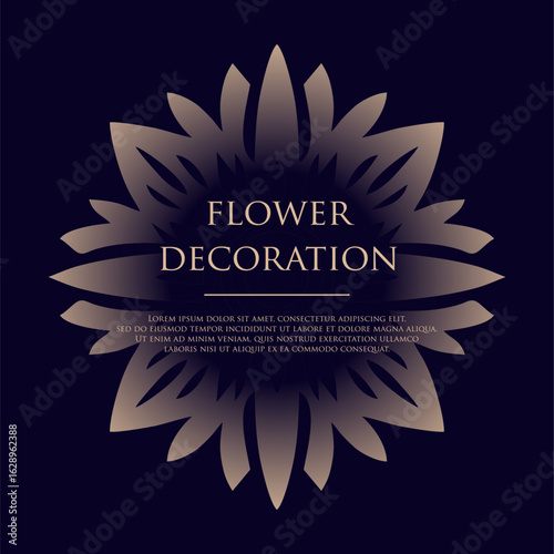 Elegant Floral Pattern. Exquisite Floral Pattern for Elegant Decoration and Design