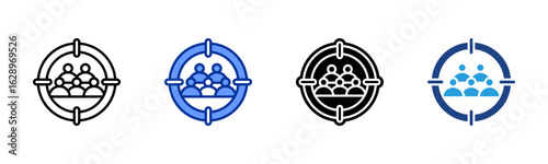 Focus Group icon sheet multiple style collection