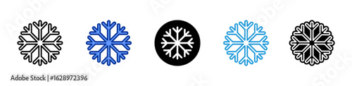 Frozen icon sheet multiple style collection