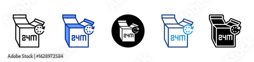 Shelf Life icon sheet multiple style collection