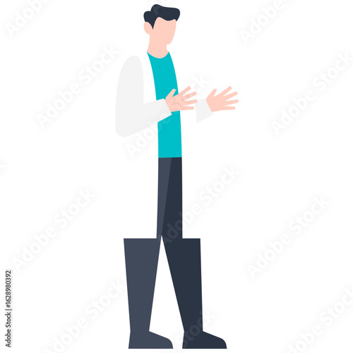 the doctor is explaining to the patient