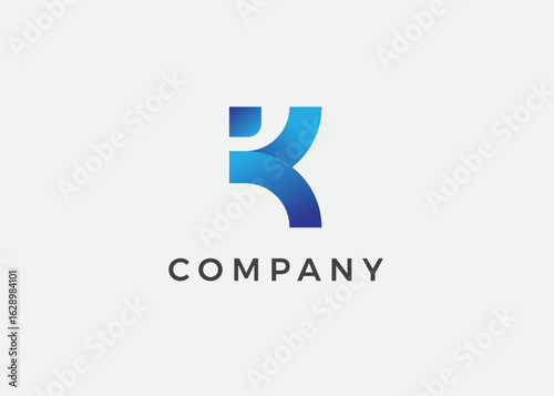 Free Download Outstanding professional  Minimal elegant monogram letter K logo design vector illustration - GFXLoad