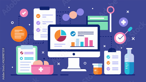 A comprehensive software program that records and analyzes data from various treatment interfaces providing insights and recommendations for.