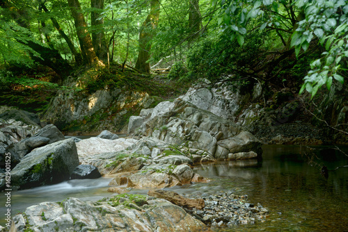 兵庫県・赤西渓谷の風景