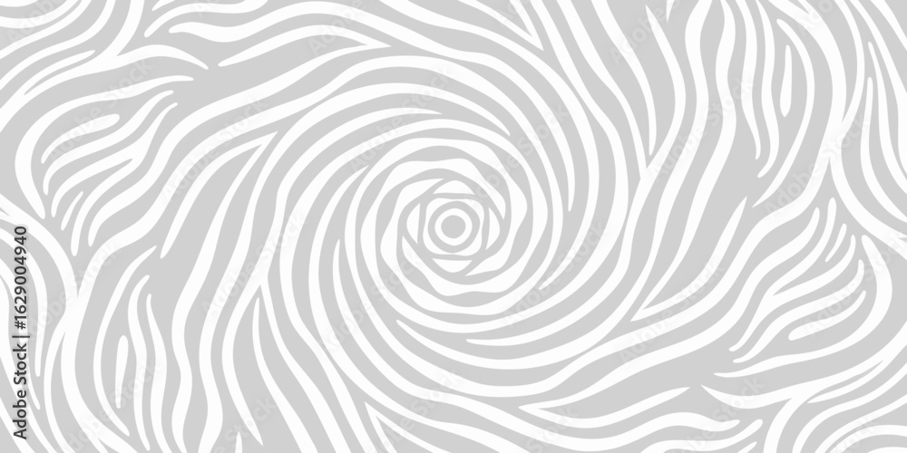Obraz premium Abstract swirling lines pattern in gray and white