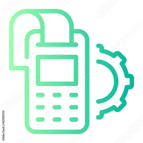 pos terminal gradient icon