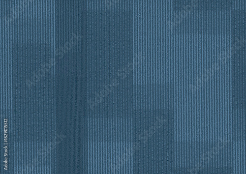 striped tile carpet with sky blue square pattern for hotel and office floors