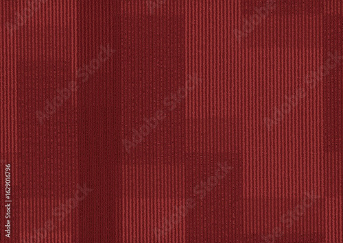 striped carpet tiles with a red square pattern for hotel and office floors