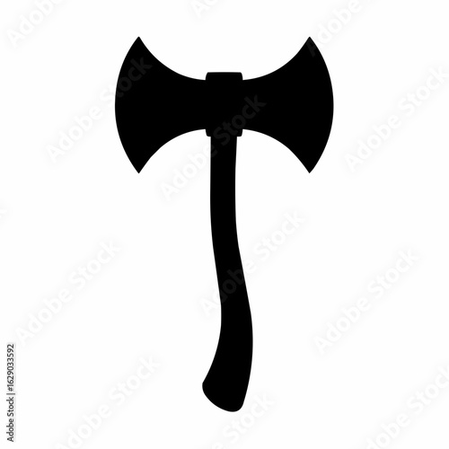 axe isolated on white