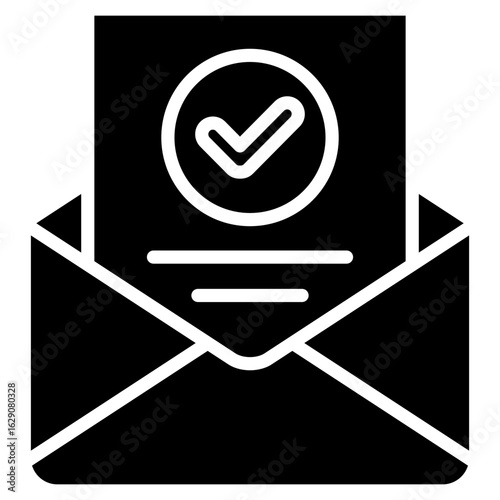 Offer Letter Icon Element For Design