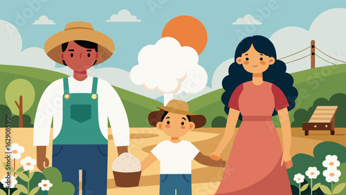 A family takes a trip to the countryside visiting farms and small workshops where organic cotton is grown and spun into yarn supporting the slow.