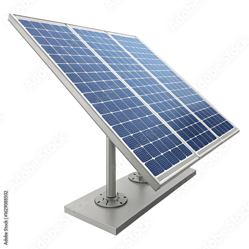 Modern solar panel system capturing clean renewable energy for sustainable power generation