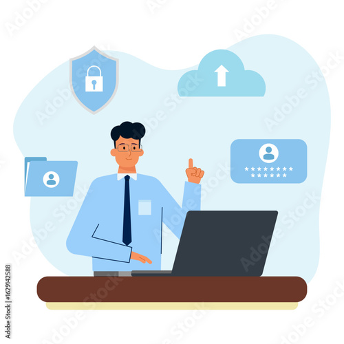 Uploading files to cloud storage service