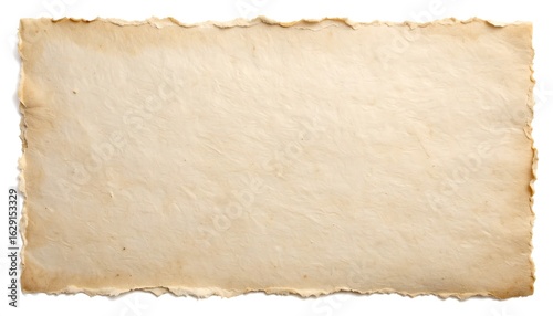 Wallpaper Mural Antique Paper Texture Background with Aged Vintage Parchment with Torn Edges, and Isolated. Torontodigital.ca