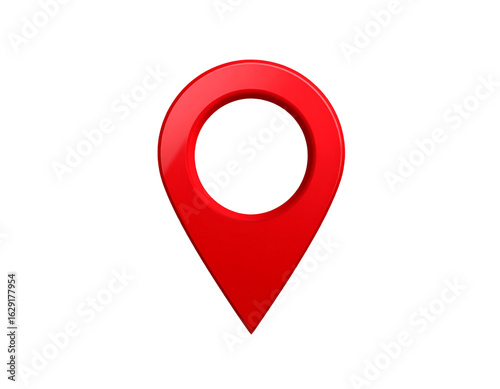 Classic Red Map Pin with Shadow and Glossy Finish, Front View, Isolated on Transparent Background Free Download Classic Red Map Pin with Shadow and Glossy Finish, Front View, Isolated on Transparent Background - GFXLoad