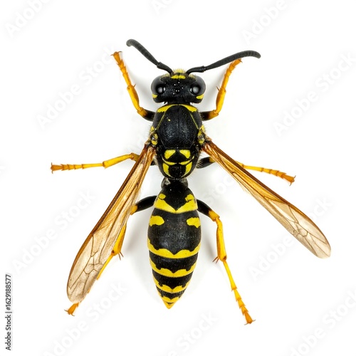 Yellowjacket insect close-up