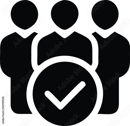 Vector line icon for capable. able illustration sign. adept symbol. adequate logo.
