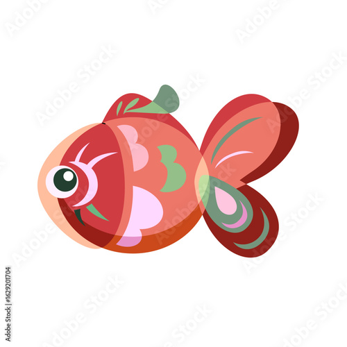 Carp Lantern – Traditional Vietnamese Lantern Illustration