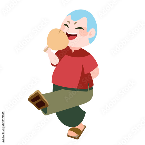 Ông Địa – Iconic Character of Vietnamese Mid-Autumn Festival Illustration