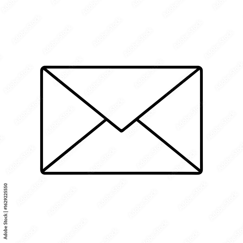 mail envelope icon vector mail envelope icon vector