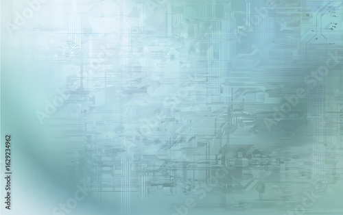 Abstract technology background with circuit pattern