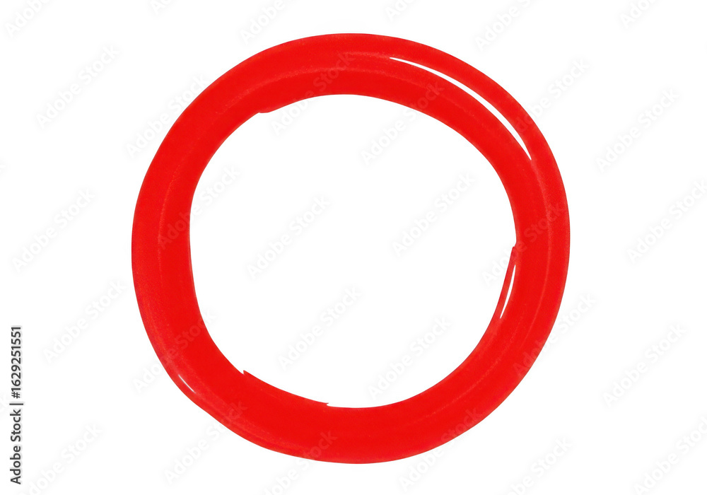 Hand drawn red circle isolated on transparent background Hand drawn red circle isolated on transparent background
