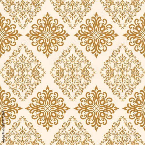 seamless damask pattern