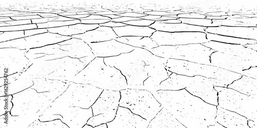 black and white symbolizing dryness and environmental damage cracked earth showing a dry and barren landscape texture pattern