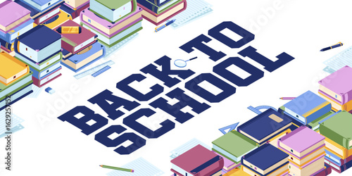 BACK TO SCHOOL - ISOMETRIC STOCK 001