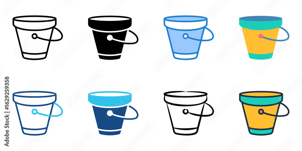 custom made wallpaper toronto digitalBucket icon set multiple style collection 
