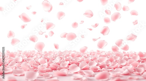 Beautiful pink rose petals falling background wallpaper stock photo download free image