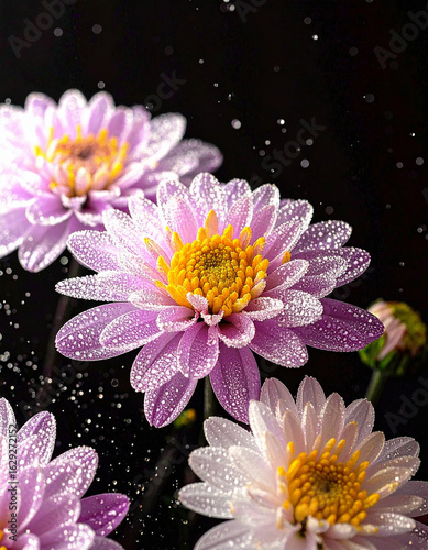 Autumn flower background, beautiful chrysanthemum flower design background - 가을 꽃 배경, 아름다운 국화 꽃 디자인 배경