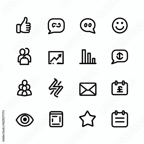Social media icons
