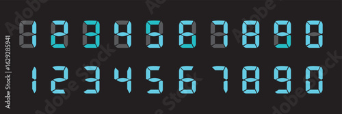 The vector of digital number