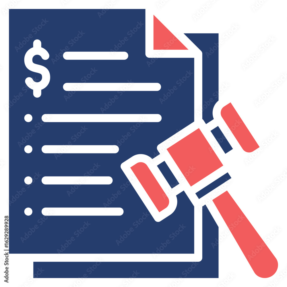 Obraz premium Regulatory Compliance solid color icon