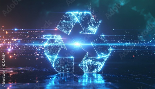 リサイクルとデータ - 循環型ビジネスの概念, Recycle and Data - Concept of Circular Business