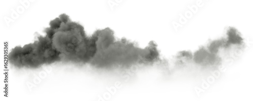 Photography Weather rain storm clouds floating on transparent backgrounds 3d render png