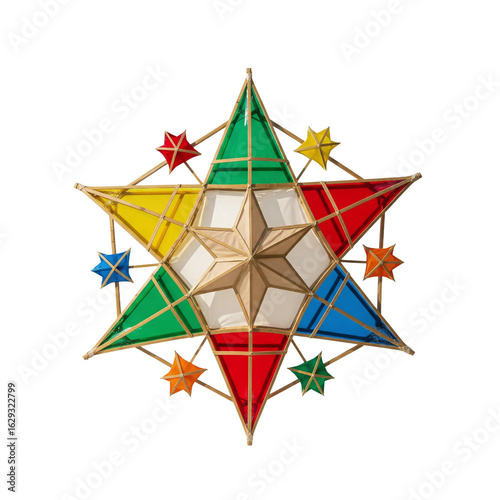 Фотография Filipino christmas parol lantern isolated