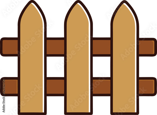 Red and green market stall icon isolated on transparent background