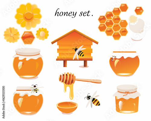 honey and bee